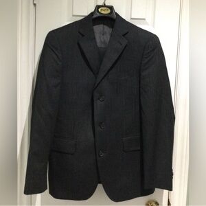 Sean John Men’s Wool Pinstripe Suit
